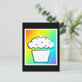 Regenbogenkeule Postkarte (Stehend Vorderseite)