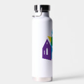 Regenbogenkirche Wasserflasche Trinkflasche (Rechts)