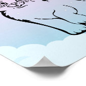 Regenbogenkitt Poster (Ecke)