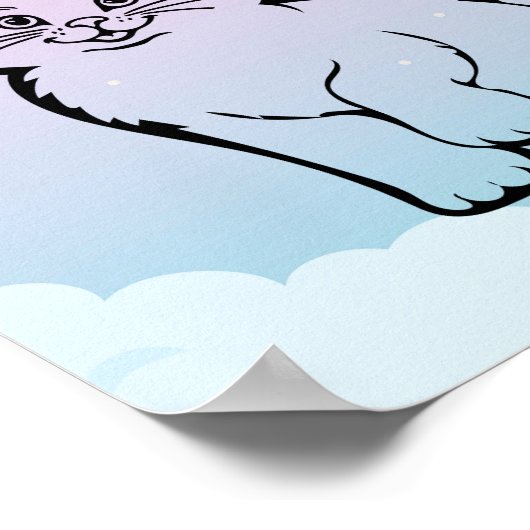 Regenbogenkitt Poster (Ecke)