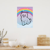 Regenbogenkitt Poster (Küche)