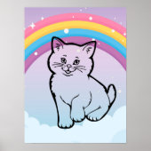 Regenbogenkitt Poster (Vorne)