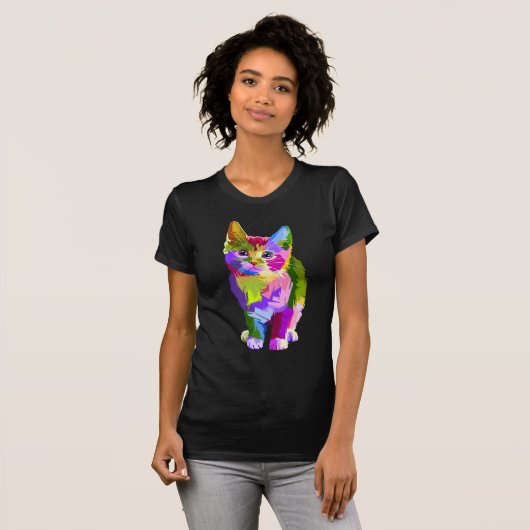 Regenbogenkitt T-Shirt (Vorne ganz)