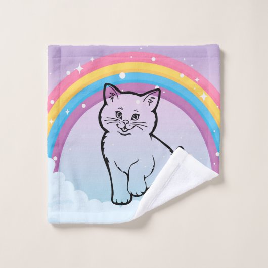 Regenbogenkitt Waschlappen (Waschlappen)