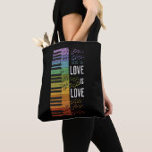 Regenbogenklavier Tasche (Von Nahem)
