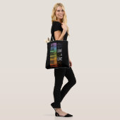 Regenbogenklavier Tasche (Am Model)