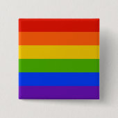 Regenbogenknopf Button (Vorderseite)
