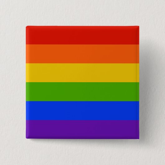 Regenbogenknopf Button (Vorderseite)