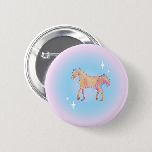 Regenbogenknopf Button (Vorne & Hinten)