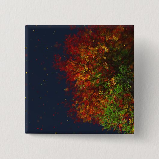 Regenbogenknopf Button (Vorderseite)