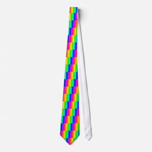 Regenbogenkrawatte Krawatte (Vorderseite)