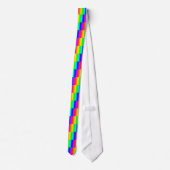 Regenbogenkrawatte Krawatte (Rückseite)