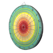 Regenbogenkreise Dartscheibe (Vorderseite rechts)