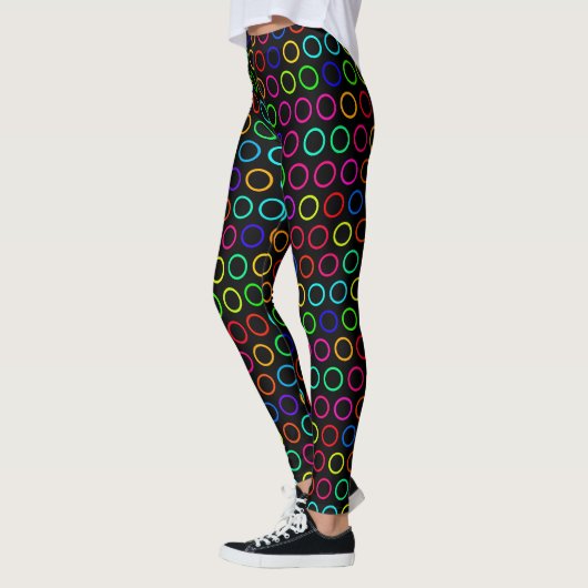 Regenbogenkreise Leggings (Links)