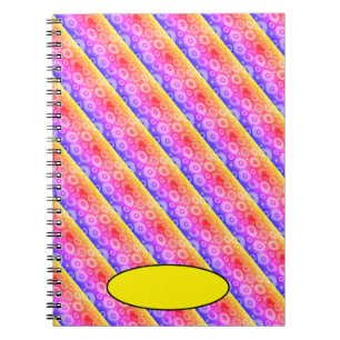 Regenbogenkreise Notizblock