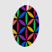 Regenbogenkreise Ornament (Vorderseite)