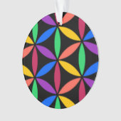 Regenbogenkreise Ornament (Vorderseite)