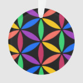 Regenbogenkreise Ornament (Vorderseite)