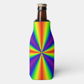 Regenbogenkreuz Flaschenkühler (Flaschenvorderseite)