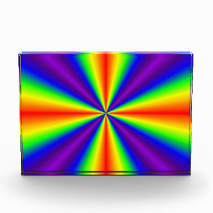 Regenbogenkreuz Fotoblock
