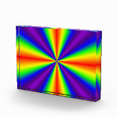 Regenbogenkreuz Fotoblock (Rechts)
