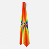 Regenbogenkreuz Krawatte (Rückseite)
