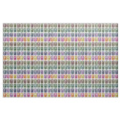 Regenbogenkreuze Stoff (Fat Quarter (45,7 x 55,9 cm))