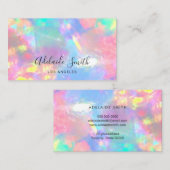 Regenbogenkristall-Foto Visitenkarte (Vorne/Hinten)