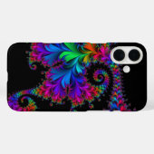 Regenbogenkunst Fraktal Case-Mate iPhone Hülle (Rückseite (Horizontal))