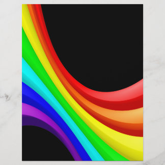 Regenbogenkurve Flyer
