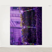 Regenbogenlampen in Auckland Tapestes Wandteppich (Vorderseite)