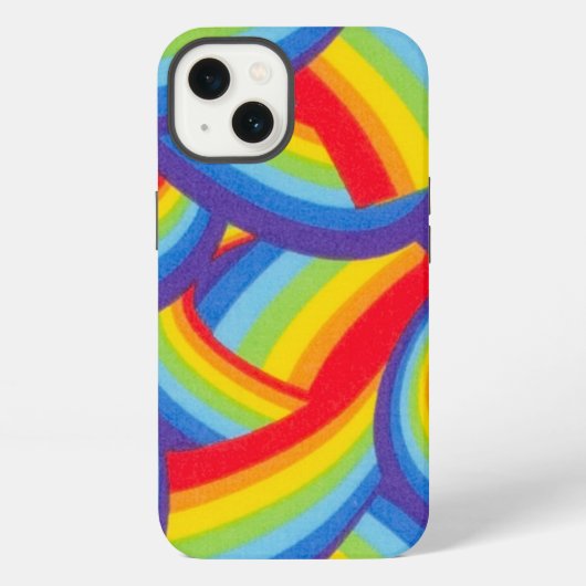 Regenbogenläufer iPhone Hülle (Rückseite)