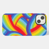 Regenbogenläufer iPhone Hülle (Rückseite (Horizontal))