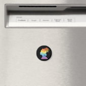 Regenbogenleben, Frauen, Freiheit Magnet (In Situ (Geschirrspüler))