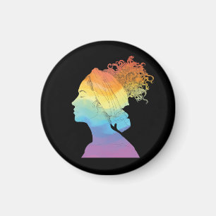 Regenbogenleben, Frauen, Freiheit Magnet