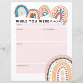 Regenbogenlehrer während Sie weg waren (Vorderseite)