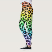 Regenbogenleoparden Leggings (Links)
