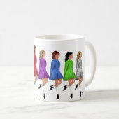 Regenbogenlinie Kaffeetasse (VorderseiteRechts)