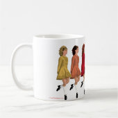 Regenbogenlinie Kaffeetasse (Links)