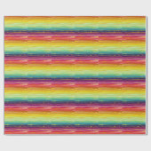 Regenbogenlinien: abstrakte Luxuskomposition. Geschenkpapier (Flach)