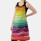 Regenbogenlinien: abstrakte Luxuskomposition. Schürze (InSitu)