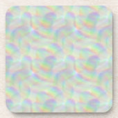 Regenbogenlinien Getränkeuntersetzer (Vorderseite)