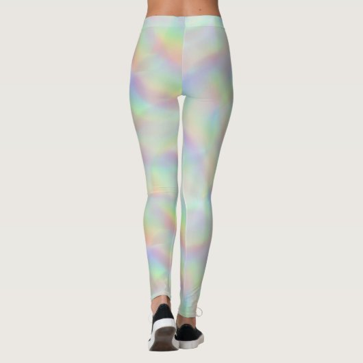 Regenbogenlinien Leggings (Rückseite)