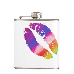 Regenbogenlippen #6 flachmann