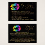 Regenbogenlippen - Anwenden (Vorne & Hinten)