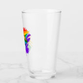 Regenbogenlippen Glas (Links)