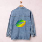 Regenbogenlippen Jeansjacke (Hangar)