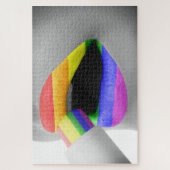 Regenbogenlippen Puzzle (Vertikal)
