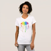 Regenbogenlippen T-Shirt (Vorne ganz)