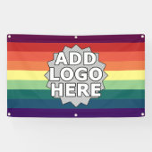 Regenbogenlogo Banner (Horizontal)